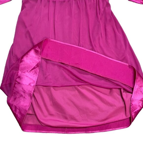 deb Pink Mesh Tie on Back Homecoming Dress LARGE - Picture 7 of 13